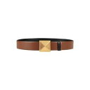 【送料無料】 ヴァレンティノ ガラヴァーニ レディース ベルト アクセサリー Belts Brown