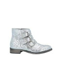 【送料無料】 マリアブラック レディース ブーツ シューズ Ankle boots Silver