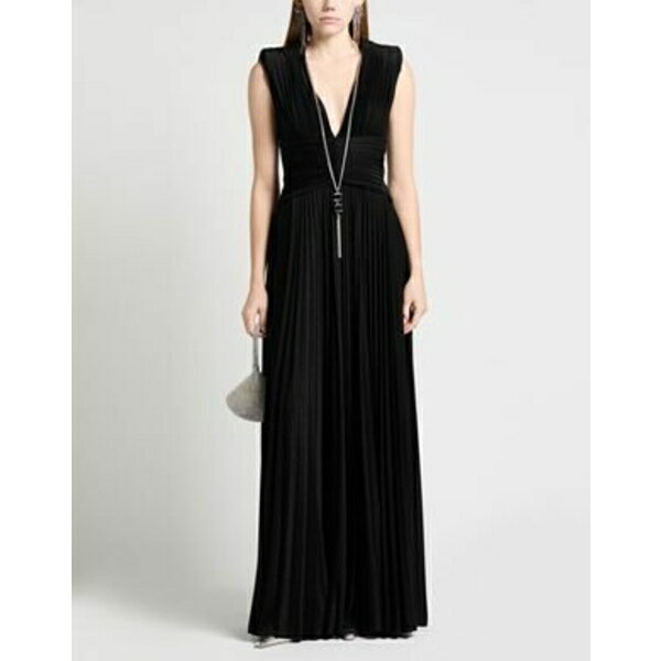 【送料無料】 エリザベスフランキ レディース ワンピース トップス Maxi dresses Black