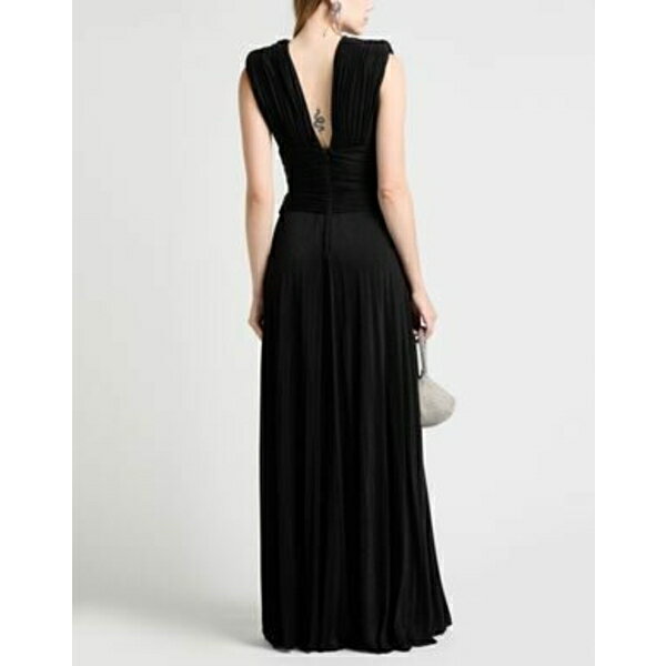 【送料無料】 エリザベスフランキ レディース ワンピース トップス Maxi dresses Black