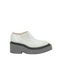 【送料無料】 マルタンマルジェラ レディース スリッポン・ローファー シューズ Loafers White(4)