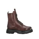 【送料無料】 ムジュス レディース ブーツ シューズ Ankle boots Brown