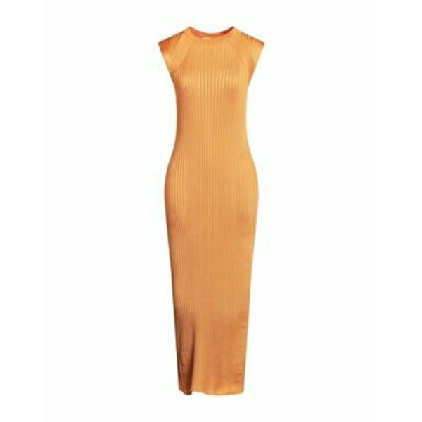 【送料無料】 ジル・サンダー レディース ワンピース トップス Maxi dresses Orange