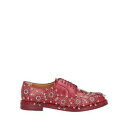 【送料無料】 チャーチ レディース オックスフォード シューズ Lace-up shoes Red