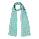 【送料無料】 フェデーリ レディース マフラー・ストール・スカーフ アクセサリー Scarves Azure