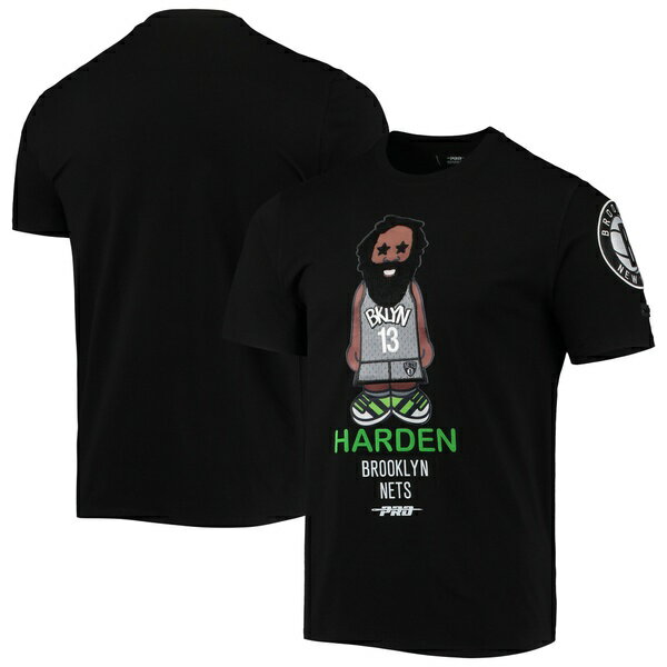 プロスタンダード メンズ Tシャツ トップス James Harden Brooklyn Nets Pro Standard Caricature TShirt Black