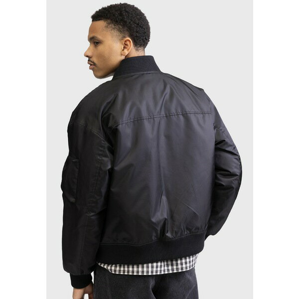 リディファイン レベル メンズ ジャケット＆ブルゾン アウター MATTHEW JACKET BOXY FIT - Bomber Jacket - black
