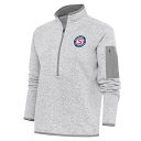 アンティグア レディース パーカー・スウェットシャツ アウター Spokane Indians Antigua Women's Fortune HalfZip Pullover Jacket He..