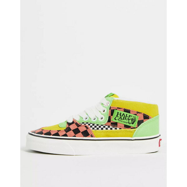 バンズ レディース スニーカー シューズ Vans x Tierra Whack Half Cab mid top sneakers in multi Multi