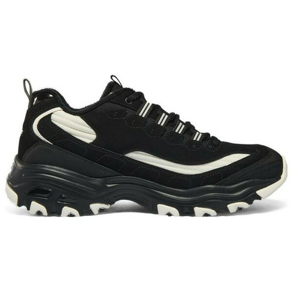 Skechers スケッチャーズ メンズ スニーカー 【Skechers D'Lites Zip Along Shoes 'Black White' 894269-BKW】 サイズ US_9.5(27.5cm)