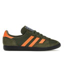 adidas AfB_X Y Xj[J[ yadidas Barrowland SPZLz TCY US_6(24.0cm) Dust Green Signal Orange