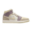 Air Jordan ジョーダン レディース スニーカー 【Wmns Air Jordan 1 Mid 'Khaki Taupe Grey'】 サイズ US_9(26.0cm) Tan(4)