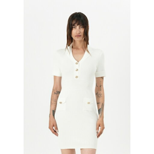 ゲス レディース ワンピース トップス FELICITY DRESS - Jumper dress - cream white ゲス レディース ワンピース トップス FELICITY DRESS - Jumper dress - cream white