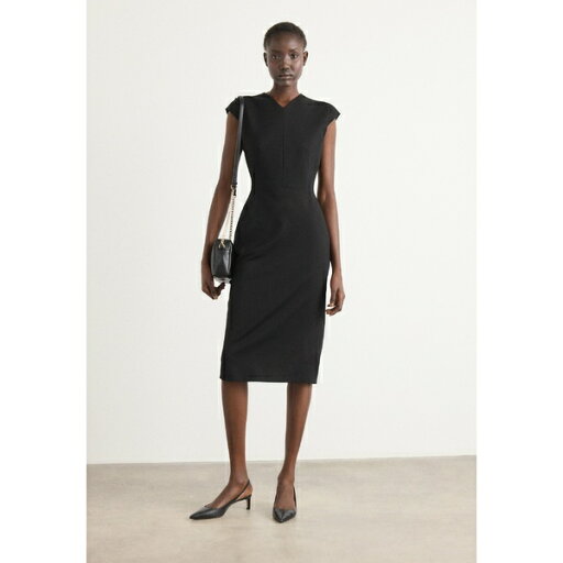 ボス レディース ワンピース トップス DULISA - Shift dress - black ボス レディース ワンピース トップス DULISA - Shift dress - black