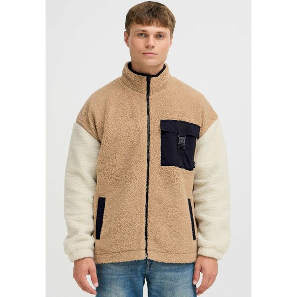 インディコーデ ジーンズ メンズ ジャケット&ブルゾン アウター IDTrautmar TEDDY - Fleece jacket - cornstalk