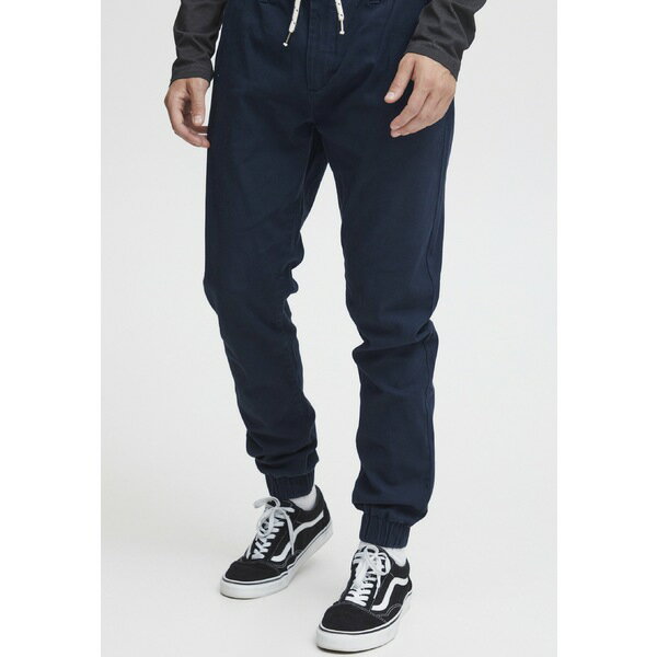 ブレンド メンズ カジュアルパンツ ボトムス BHSELLI REGULARFIT - Trousers - navy