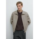 マッシモ ドゥッティ メンズ サンダル シューズ DOUBLE ZIP - Summer jacket - light brown