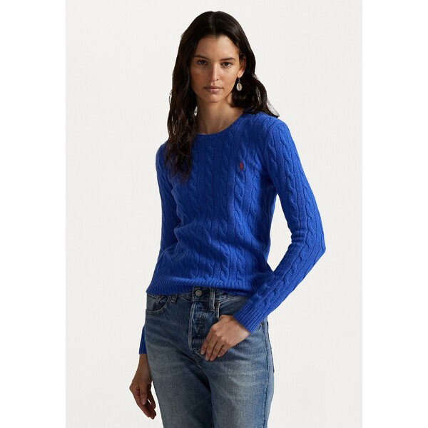 ラルフローレン レディース ニット&セーター アウター CABLE WOOL CASHMERE CREWNECK JUMPER - Jumper ..