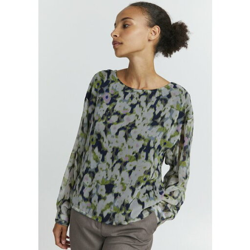 イチ レディース シャツ トップス IHChiffy - Blouse - multi camo イチ レディース シャツ トップス IHChiffy - Blouse - multi camo