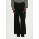 ハン コペンハーゲン メンズ サンダル シューズ MONOGRAM FIT TRACK TROUSERS - Tracksuit bottoms - anthracite black