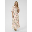 クリーム レディース ワンピース トップス CRHAILEY - Maxi dress - sepia rose flower