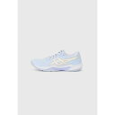 アシックス レディース フィットネス スポーツ GEL TACTIC 13 - Volleyball shoes - blue fade/white