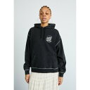 サンタクルーズ レディース パーカー・スウェットシャツ アウター MOON DOT REFLECTION FRONT HOOD - Hoodie - black