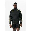 カッパ メンズ サンダル シューズ BANDA SAACHIS UNISEX - Training jacket - black/white/yellow