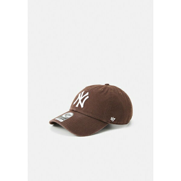 フォーティーセブン レディース 帽子 アクセサリー MLB NEW YORK YANKEES UNISEX - Cap - brown