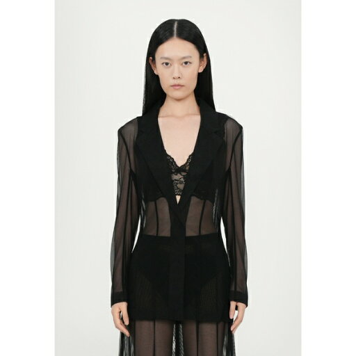 ノーマカマリ レディース ジャケット&ブルゾン アウター CLASSIC SINGLE BREASTED JACKET - Blazer - black ノーマカマリ レディース ジャケット&ブルゾン アウター CLASSIC SINGLE BREASTED JACKET - Blazer - black