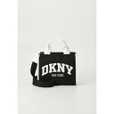 ダナ キャラン ニューヨーク レディース ハンドバッグ バッグ HADLEE TOTE - Handbag - black/marshmallow(4)