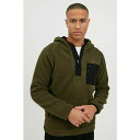 インディコーデ ジーンズ メンズ サンダル シューズ IDTrend - Fleece jacket - army