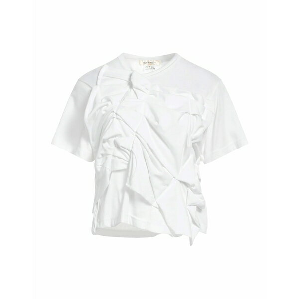 【送料無料】 コムデギャルソン レディース Tシャツ トップス T-shirts Whiteのサムネイル