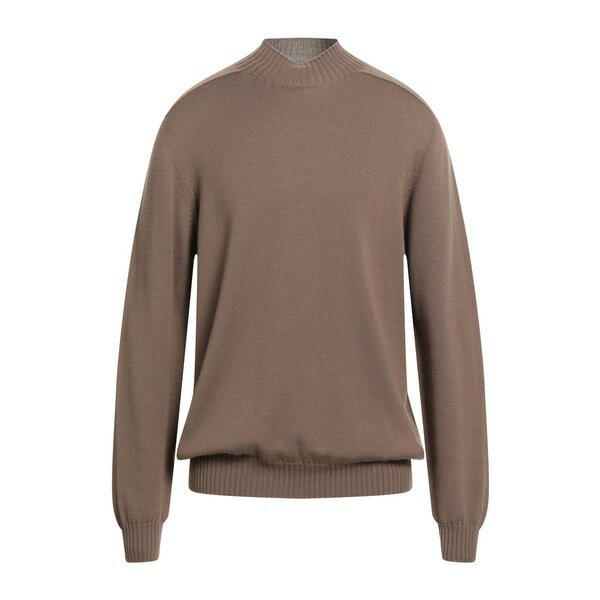 【送料無料】 フィリッポ デ ラウレンティス メンズ ニット&セーター アウター Turtlenecks Brown
