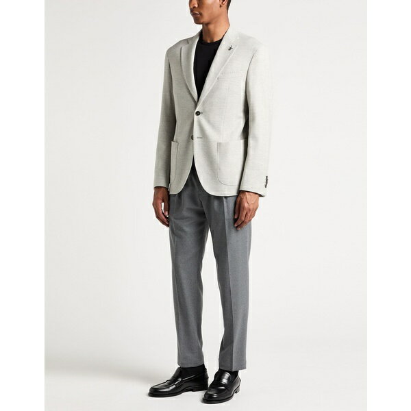 【送料無料】 パオローニ メンズ ジャケット＆ブルゾン アウター Blazers Grey