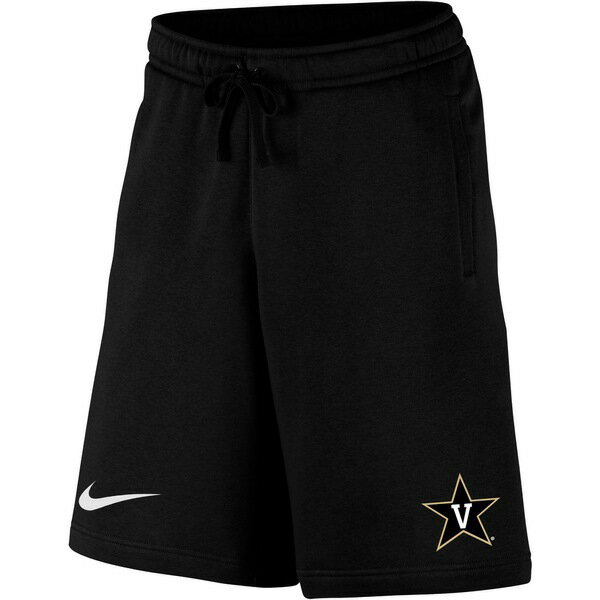 ナイキ メンズ ハーフ＆ショーツ ボトムス Vanderbilt Commodores Nike Club Fleece Shorts Black