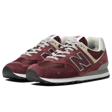 ニューバランス レディース スニーカー シューズ 574 Core Burgundy/White