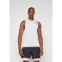 アンダーアーマー メンズ バスケットボール スポーツ TANK - Top - white/black