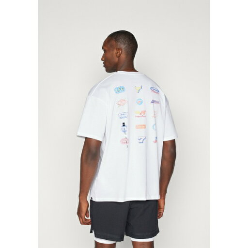 アンダーアーマー メンズ バスケットボール スポーツ Print T-shirt - white/racer red アンダーアーマー メンズ バスケットボール スポーツ Print T-shirt - white/racer red