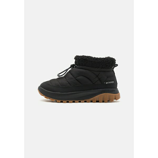 コロンビア レディース フィットネス スポーツ SNOWTROT¢ SHORTY - Winter boots - black/sea salt