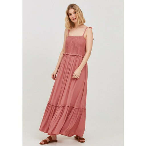 ビーヤング レディース ワンピース トップス BYHenka - Maxi dress - canyon rose ビーヤング レディース ワンピース トップス BYHenka - Maxi dress - canyon rose