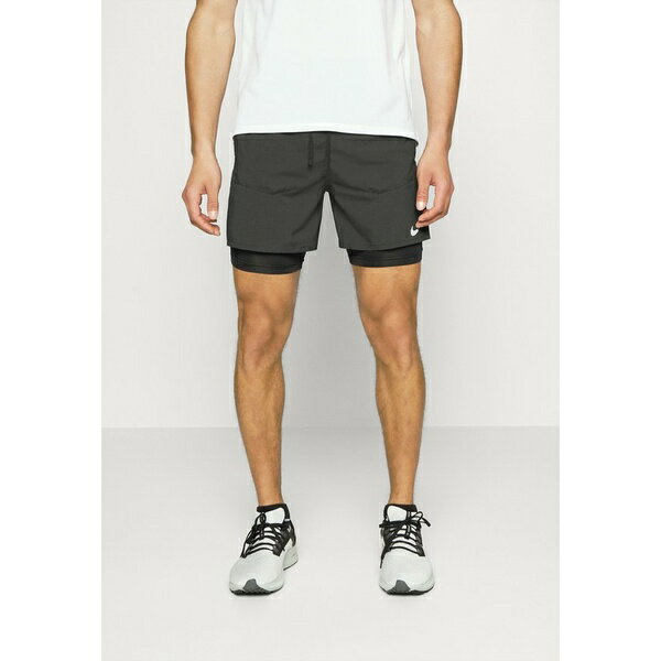 ナイキ メンズ バスケットボール スポーツ STRIDE HYBRID - Sports shorts - black