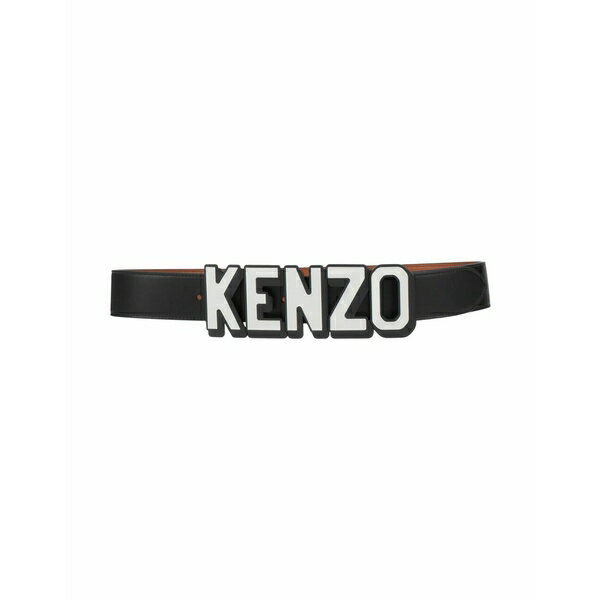 【送料無料】 ケンゾー メンズ ベルト アクセサリー Belts Black