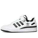 adidas アディダス メンズ スニーカー 【adidas Forum Low 'White Black' FY7757】 サイズ US_6(24.0cm)(4)