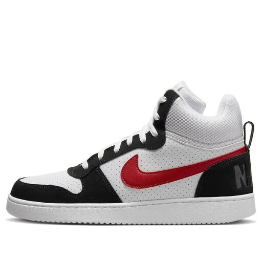 Nike ナイキ メンズ スニーカー 【Nike Court Borough Mid 'White Red Black' 838938-104】 サイズ US_10.5(28.5cm) Nike ナイキ メンズ スニーカー 【Nike Court Borough Mid 'White Red Black' 838938-104】 サイズ US_10.5(28.5cm)