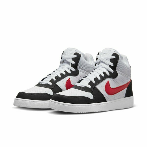 Nike ナイキ メンズ スニーカー 【Nike Court Borough Mid 'White Red Black' 838938-104】 サイズ US_10.5(28.5cm)