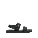 【送料無料】 モスキーノ メンズ サンダル シューズ Sandals Black