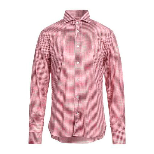 【送料無料】 フェデーリ メンズ シャツ トップス Shirts Red 【送料無料】 フェデーリ メンズ シャツ トップス Shirts Red
