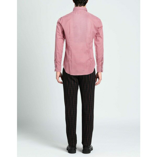 【送料無料】 フェデーリ メンズ シャツ トップス Shirts Red