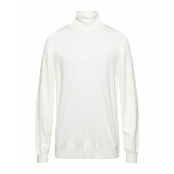 【送料無料】 プラス・サーティー・ナイン・マスク メンズ ニット&セーター アウター Turtlenecks White